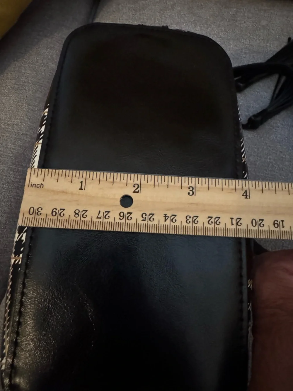 Patricia Nash Black/White Plaid Voletta Crossbody - Picture 9 of 9